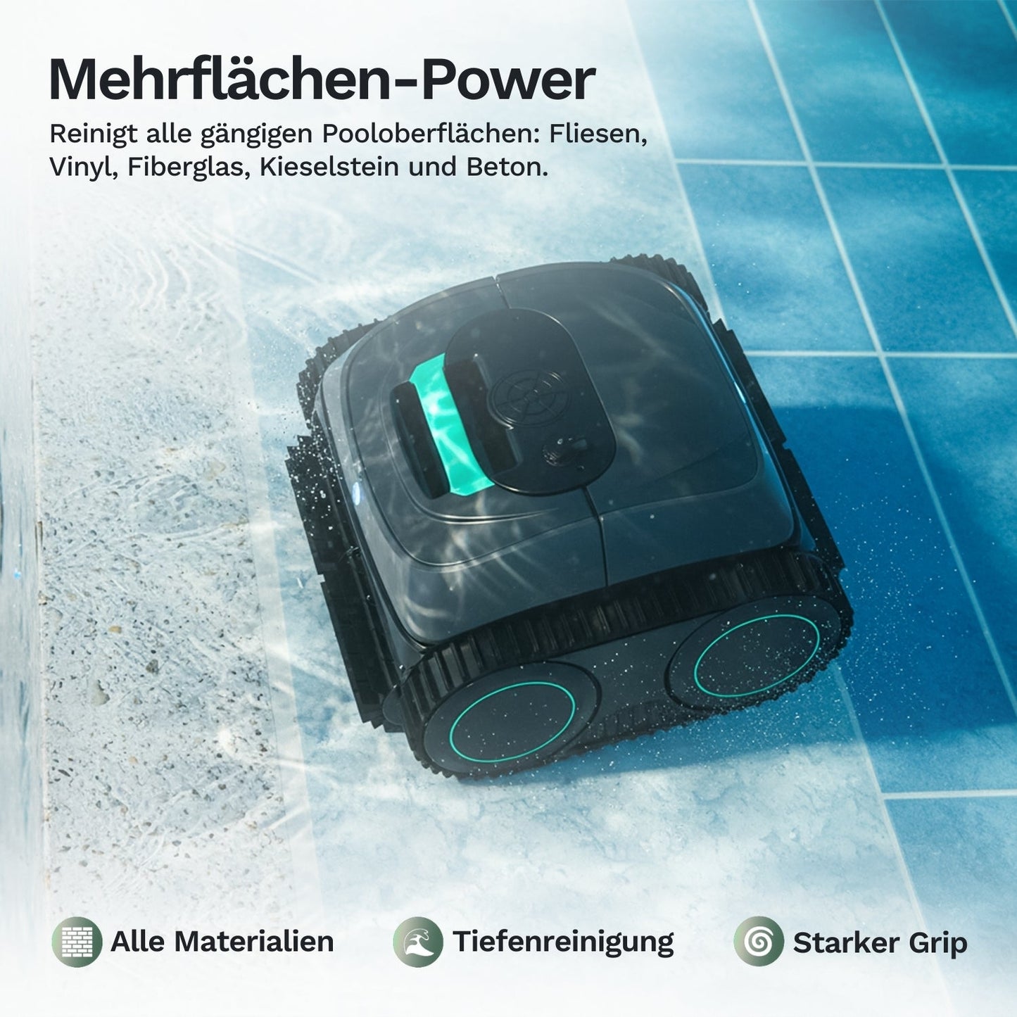 Wybotics Wybot C1 - Akumulátorový bazénový robot s inteligentní navigací