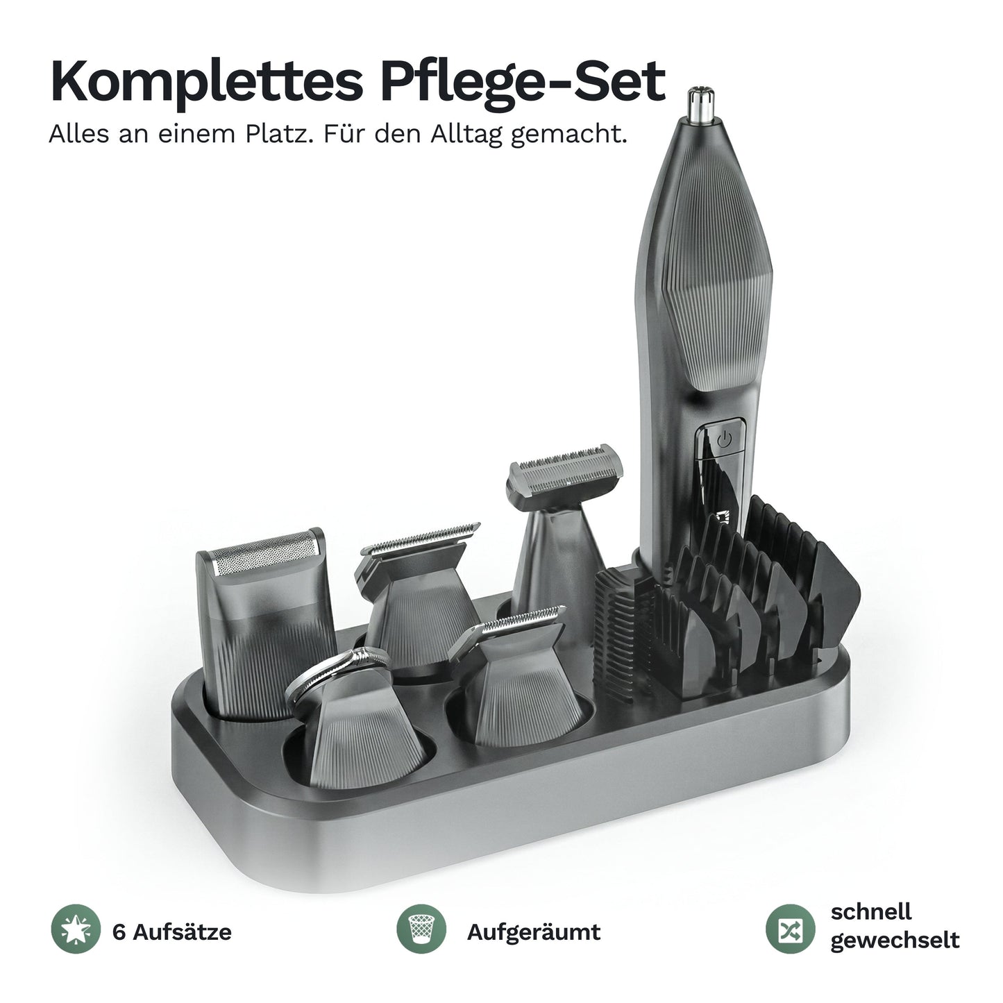 Moosoo RS1901 - Trymer do brody dla mężczyzn