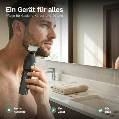 Moosoo RS1901 - Trymer do brody dla mężczyzn