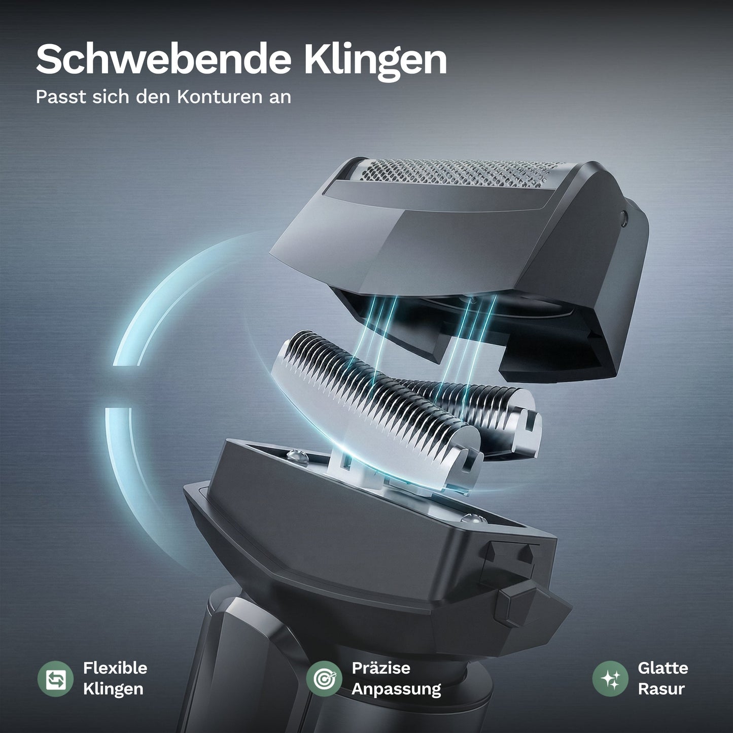 MOOSOO RS726 - Golarka elektryczna dla mężczyzn