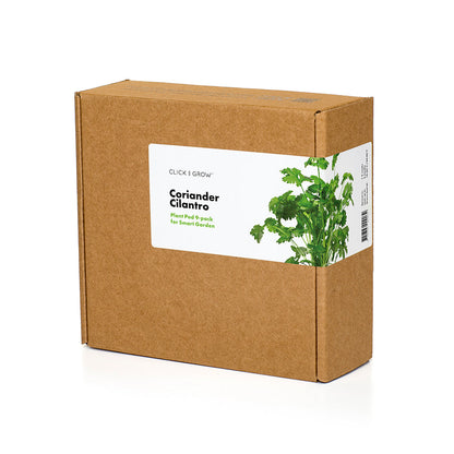 Click & grow capsule de plantation Coriandre pack de 9