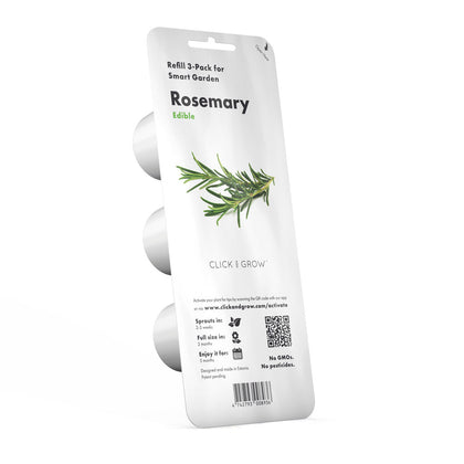 Click & grow Pflanzkapsel - Rosmarin (3-er Packung)