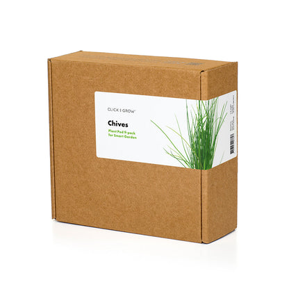 Click & grow capsule de plantation ciboulette pack de 9