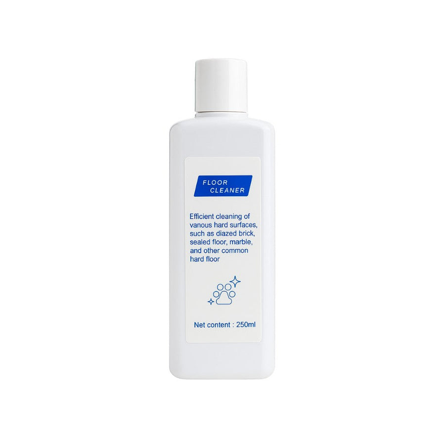 Original Bodenreiniger-Konzentrat für den Lazurec L5, 250-ml-Flasche mit blauem Etikett, Vorderansicht