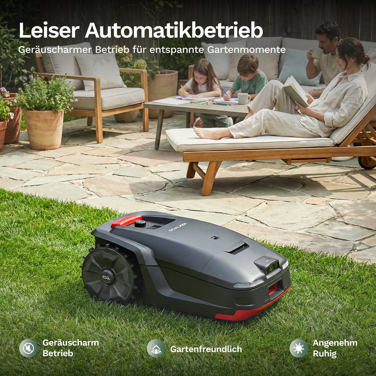 Goalker H1 – Mähroboter ohne Begrenzungskabel