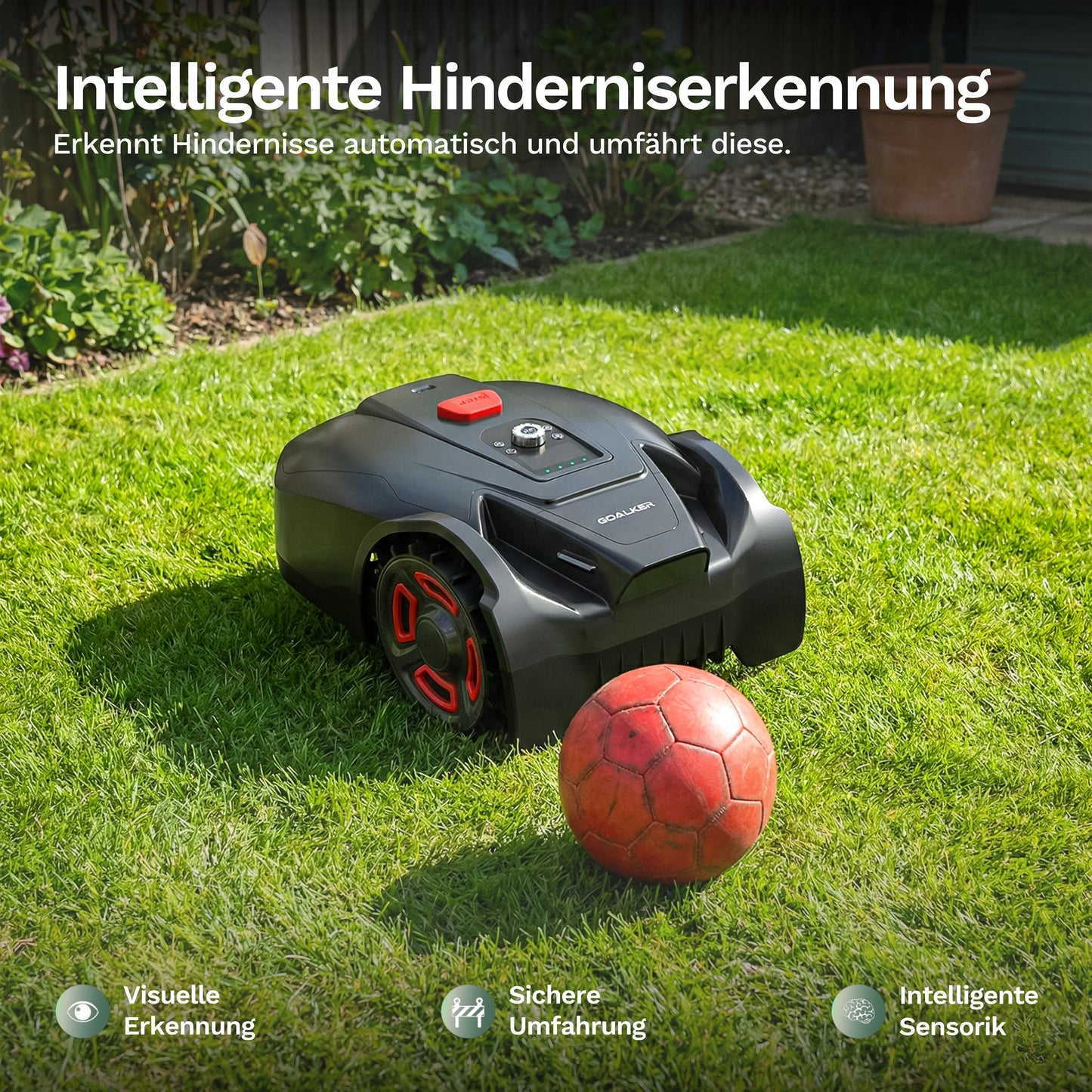 Goalker H3 – Mähroboter ohne Begrenzungskabel
