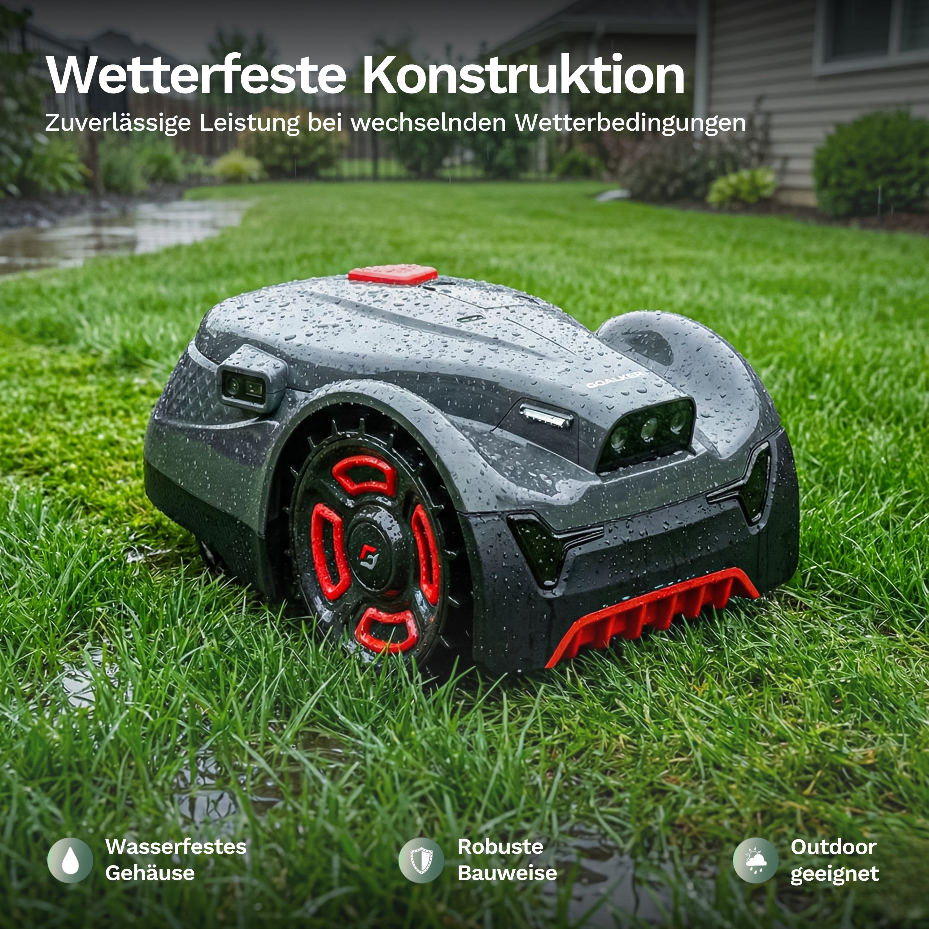 Wetterfeste Konstruktion: zuverlässige Leistung bei jedem Wetter