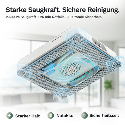 Lazurec A9 Pro Fensterputzroboter – Für smarte, aufwandfreie Fensterreinigung