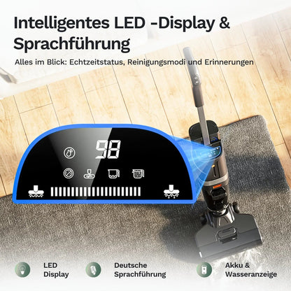 Lazurec L5 - bezdrátový vysavač na mokré i suché nečistoty - ověřené předváděcí zařízení