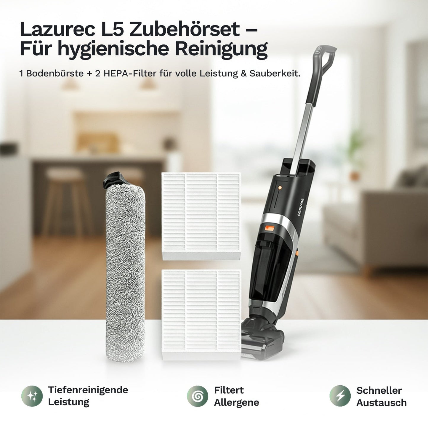 Tilbehørssæt til Lazurec L5