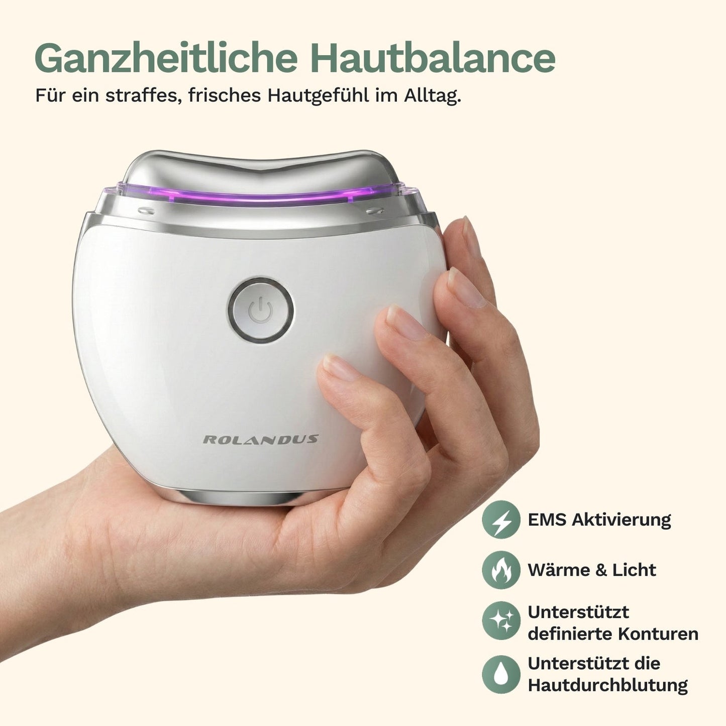 Rolandus G1 - přístroj na masáž obličeje