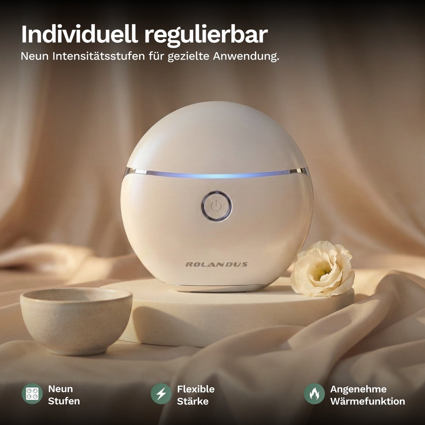 Rolandus G1 - přístroj na masáž obličeje