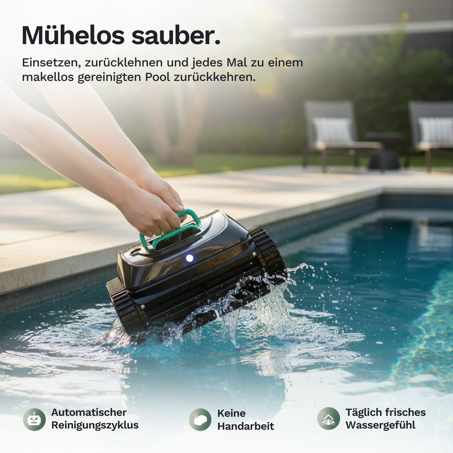 Wybotics Wybot C1 - Akumulátorový bazénový robot s inteligentní navigací