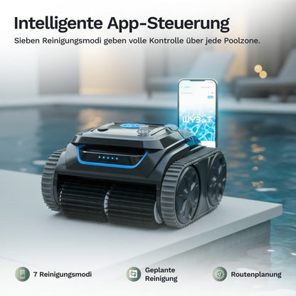 Wybotics Wybot S1 - Akku Poolroboter mit App-Steuerung & 7 Modi