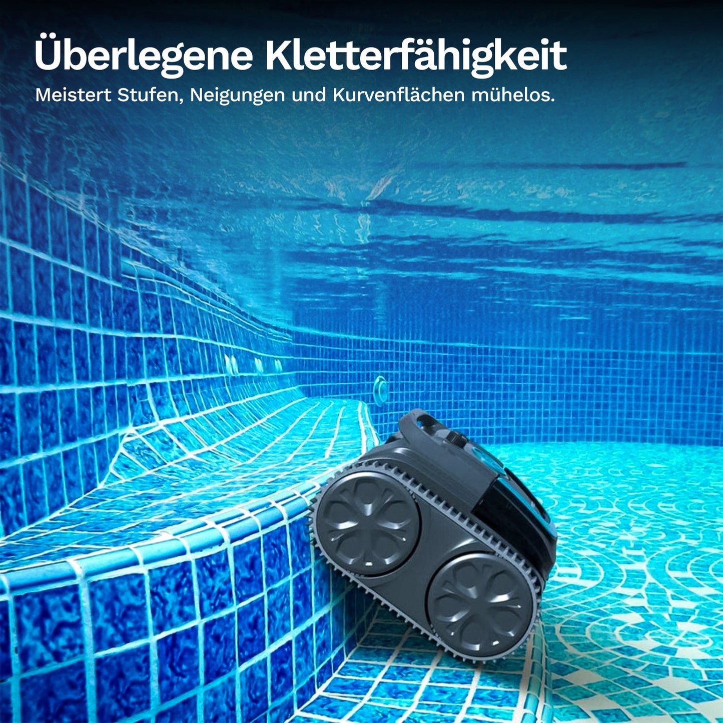 Wybotics Wybot S1 - Akku Poolroboter mit App-Steuerung & 7 Modi