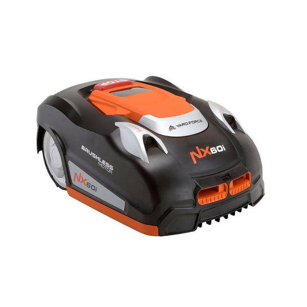 Yard Force NX 60i Rasenroboter, Vorderansicht von rechts